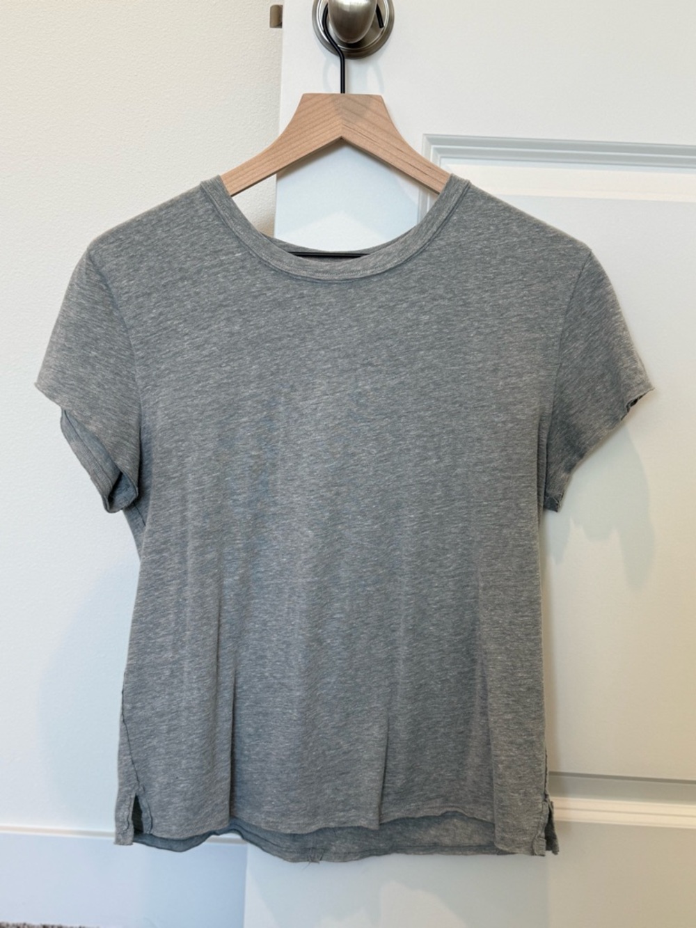We The Free Heather Gray Short Sleeve Crewneck Tee